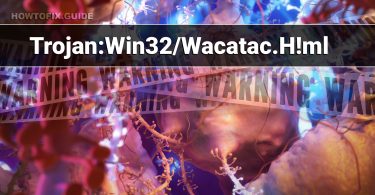 Trojan:Win32/Wacatac.H!ml